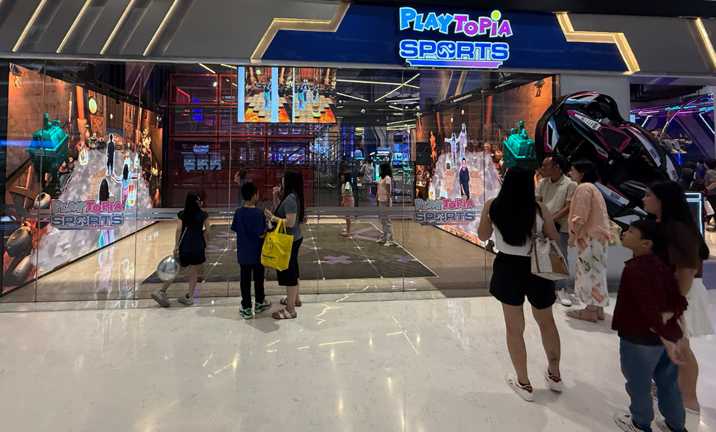 商场沉浸体验引流点